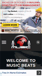 Mobile Screenshot of musicbeats.net