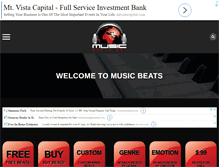 Tablet Screenshot of musicbeats.net